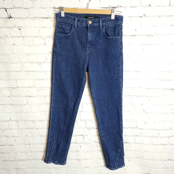 Jbrand Ruby High-Rise Cropped Cigarette Match Jean - Picture 5 of 8